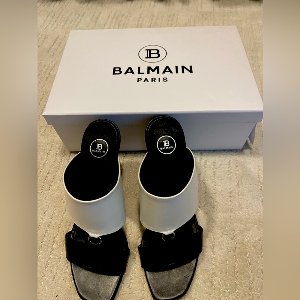 Balmain Paola Sandal Size 37.5 / 7.5 U.S.